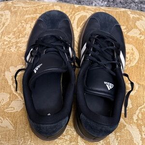 Adidas Black Shoes Big Boys size 6